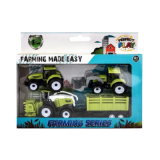 Farm Tractor Playset 28cm - 4 piece set